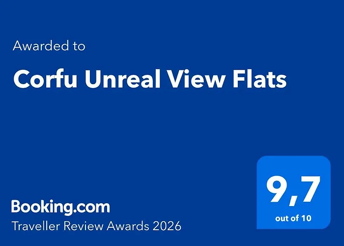 アパート Corfu Unreal View Flats *
